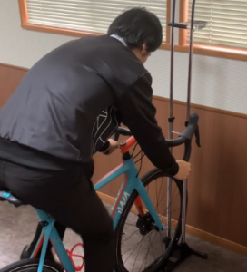 ロードバイクスタンド